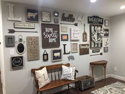 Rustic Gallery Wall Ideas Photo Displays Rustic Gallery Wall Gallery Wall Living Room Wall Decor Living Room
