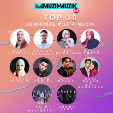 Kemungkinan pengumuman 12 lagu yang layak akan diumumkan. Lagu Separuh Akhir Muzik Muzik 34