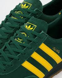 Adidas Jeans Trainers Green,Yellow,Mk2,Suede,Originals,Mk1