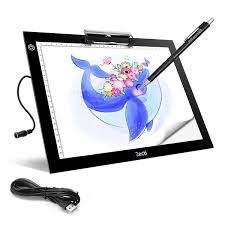 Amazon Com A4 Portable Led Light Box Trace Zecti Usb Power Led Artcraft Tracing Light Pad Light Box 6 Level Brightness For Artists Drawing Sketching Animation X Rayviewing Beauty