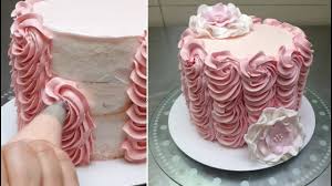 The cake itself will wow them as soon as they take a bite, but it's whatever creation you've placed on top that will i like to use a variety of topping choices: Buttercream Cake Decorating Easy Buttercream Piping Technique By Cakes Stepbystep Youtube
