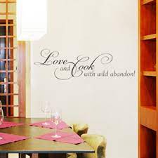 It's the sense of what family is at the dinner table. Kitchen Wall Decals Sayings And Quotes By Wisedecor Wall Lettering