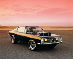 Image result for Black 1968 Barracuda