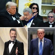 BREAKING: Donald Trump took a swipe at Jimmy Kimmel by comparing his own  hosting skills to those of the late-night host at an event held one day  before the Kennedy Center Honors