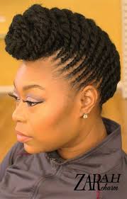 The triple twist updo you can wear everywhere. African American Flat Twist Updo Hairstyles New Natural Hairstyles