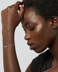 Square Sterling Silver shop Ring with Clear