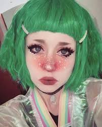 Pin By Jimin On Anzujaamu Cute Makeup Looks Harajuku Makeup Pastel Goth Makeup