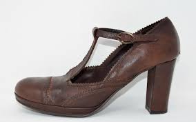 En daim ou en cuir vernis (parfois. Z073 Minelli Escarpins Salome Marron T 39 Uk 6 Valeur 119 Ebay