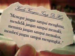 Dan ada nama dia sebagai ibu nya disitu. 5 Langkah Islam Mengajar Kita Untuk Tegur Orang Lain
