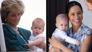 Archie's cousin prince george was three months old when he archie's father prince harry was three months old. Twinning Royal Baby Archie Looks Just Like His Dad Prince Harry Gma