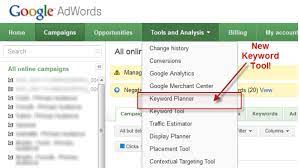 How To Use The Keyword Planner The New Keyword Tool From Google Adwords Keyword Planner Keyword Tool Adwords