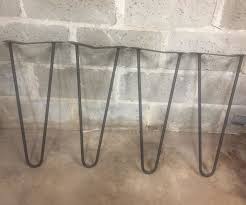Consider adding legs longer,  six legged tables are stronger and more robust than four legged tables, and four legged tables are stronger and more robust than three legged tables. Make Hairpin Table Legs 6 Steps With Pictures Instructables