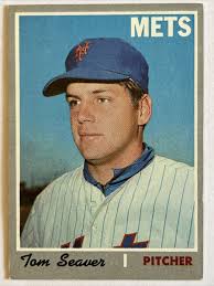 Nice Vintage Higher Grade TOM SEAVER 1970 TOPPS BASEBALL CARD #300 NEW YORK  METS