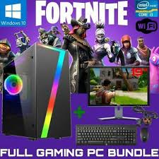 This time around, it's intel cpu owners on pc who are able to grab an. Fast Intel I3 Fortnite Gaming Pc Bundle 4gb Ram 500gb Hdd Gt 710 Wifi Win 10 Ebay
