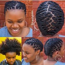 Loc Style Locs Starterlocs Naturalhair Hairgoals Locs Hairstyles Short Locs Hairstyles Natural Hair Styles