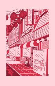 Japanese Street Japanese Poster Design Japanese Graphic Design Graphic Design Posters