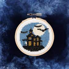 Creativity, yet simple and affordable to purchase. Needlecrafting Free Cross Stitch Halloween Pattern Halloween Cross Stitch Patterns Halloween Cross Stitches Cross Stitch Patterns
