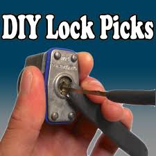 Diy Lock Picks Diy Lock Lock Picking Tools Diy Security
