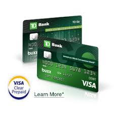 The visa card is issued by green dot bank pursuant to a license from visa u.s.a inc. Td Go The Reloadable Prepaid Card For Teens Td Bank