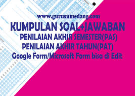 Latihan Soal Pas Ipa Kelas 8 Sem Ganjil Terbaru Guru Sumedang