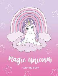 Monster alphabet letter e coloring pages. Magic Unicorn Coloring Book Simple Coloring Pages For Toddlers Coloring Book For Kids Ages 2 3 4 5 Sirius Octopus 9781790640713 Amazon Com Books