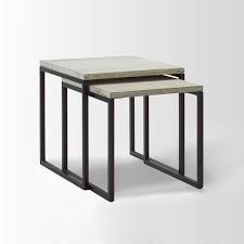 Box Frame Nesting Tables Mango Wood Wood Nesting Tables Coffee Table Nesting Tables