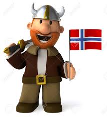 Cartoon Viking Man With Flag Of Norway Stock Photo Picture And Royalty Free Image Image 82496206 Cartoon couple holding two puzzles pieces with czech and norwegian flags isolated on white background, norway and czech republic national symbols together. cartoon viking man with flag of norway