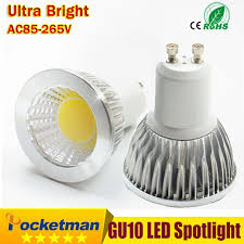 Led Bulb Gu10 Cob Led Spot Light 6 W 9 W 12 W Gu10 Led Spotlight Bulb Lampu Dimmable Ac85v 265v Super Terang Gratis Pe Led Spotlight Spotlight Bulbs Lamp Light