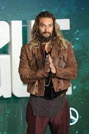 Jason Momoa Photos Photos Justice League Photocall Jason Momoa Distressed Leather Jacket Jason Momoa Aquaman