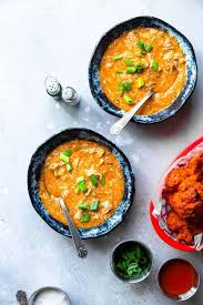 Put chicken in bottom of crock pot. Crock Pot Low Carb Buffalo Chicken Soup Food Faith Fitness
