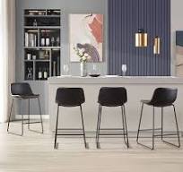Amazon.com: Soohow Counter Height Bar Stools Set of 4 ...