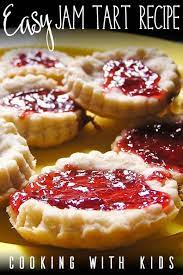 Easy Jam Tart Recipe To Make With Kids Recipe Jam Tarts Tart Recipes Banana Split Dessert