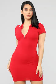 I M Ready Polo Mini Dress Red Red Dress Casual Mini Dress Red Dress