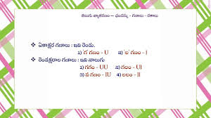 Telugu Vyakaranam Telugu Grammar Telugu Chandassu 2 Grammar Telugu Grammar Work