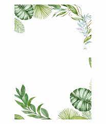 Jungle Leaf Png Plants Tropical Jungle Leaves Border Frame Ftestickers Tropical Leaves Png Tropical Frames Leaf Art Tropical Painting