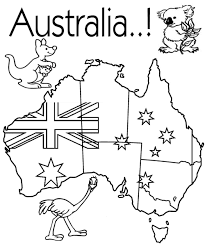 These maps come in many shapes and sizes, which can be used for many learning experiences. Australian Kangaroo Coloring Page Coloring And Drawing