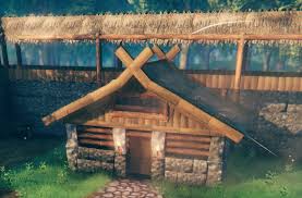 They are made from perishable materials like wood, bamboo, plant fiber, and leaves. Haven T Seen Many Houses That Are A Combo Of Stone And Wood So Here S Mine Valheim