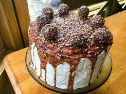 Ferrero Rocher Cake Bewitching Kitchen