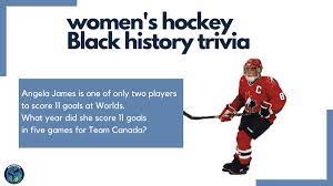If you know, you know. The Ice Garden On Twitter Who S Ready For Some Women S Hockey Black History Trivia Questions For The Rest Of The Month We Ll Have 4 Trivia Questions A Day We Ll Share The Answers