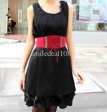 Black Dress Red Belt Sash Add A Cape Gold Snake Bracelet And Some Sort Of Headdress Jafar Costume Belts For Women Fashion European Fashion