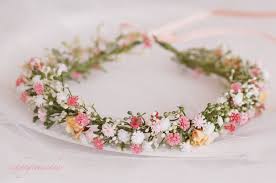Reserviert Hair Rust Cowraut Flower Rash Hair Jewelry Wedding Flower Children Haarschmuck Hochzeit Blumenkranz Haarschmuck Braut