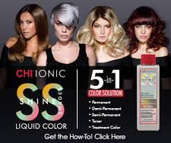 Behind The Chair Spotlights Chi Shine Shades Pro Liquid Hair Color