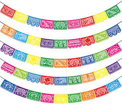 Check spelling or type a new query. Buy Mexican Party Banners 5 Pack Fiesta Mexican Party Dia De Los Muertos Decorations Memorial Day Mexicano Fiesta Party Supplies Plastic Papel Picado Banners 5 Different Designs 90 Feet Long