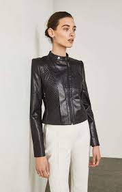 Bcbgmaxazria Misa Faux Leather Moto Jacket Fashion Outfits Leather Coat Jacket Leather Moto Jacket