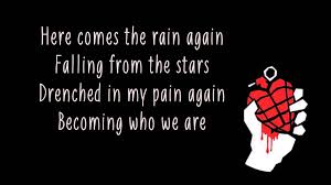 Here comes the rain again falling from the stars drenched in my pain. Green Day Wake Me Up When September Ends Wallpapers Wallpaper Cave