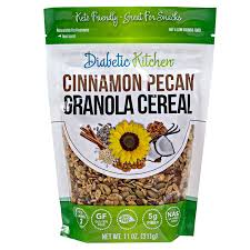 The only granola recipe you'll ever need. Amazon Com Diabetic Kitchen Cinnamon Pecan Granola Cereal Low Carb Snacks Breakfast Food W No Added Sugar Keto Friendly 3 Net Carbs Gluten Free