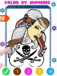 Tattoo coloring pages abstract 3d coloring4free. Tattoo Color By Number For Adults Tattoo Coloring Pour Android Telechargez L Apk