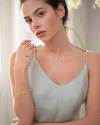 Pulseira Ava Diamond em ouro amarelo 18K