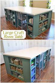 Diy Ikea Bookcase Craft Table Ikea Hack Craft Table Ikea Craft Table Ikea Diy