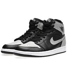 Black And Gray Jordan 1 Nike Air Jordan 1 Retro High Og Shadow Classic Nike Shoes Air Jordans Jordan 1 Retro High